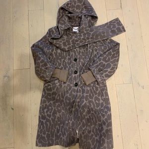 Rebecca Taylor A-line Coat w/cocoon sleeves & hood